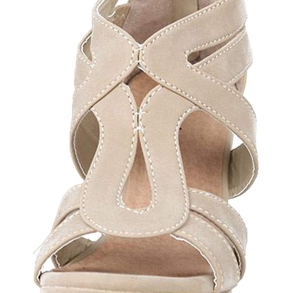 Lindy-3 Platform Sandals by Top Moda - Picture 2 of 8